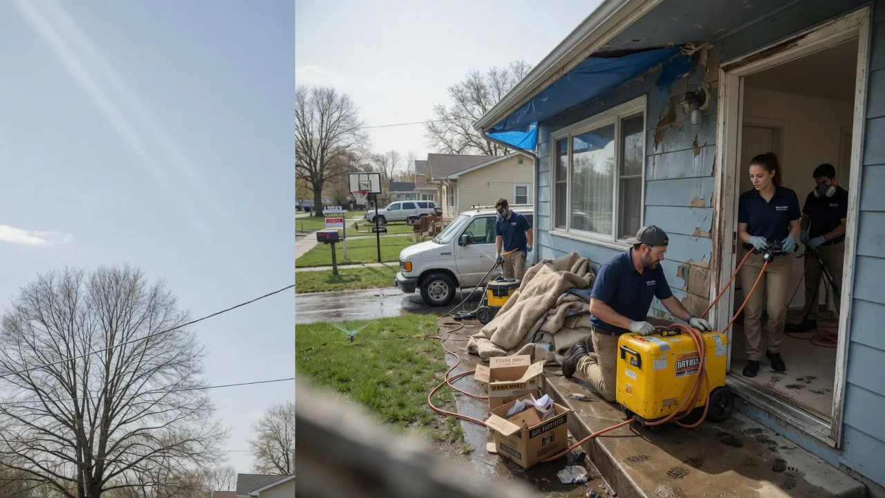 Basement Flood Cleanup in Goodrich, MI near me